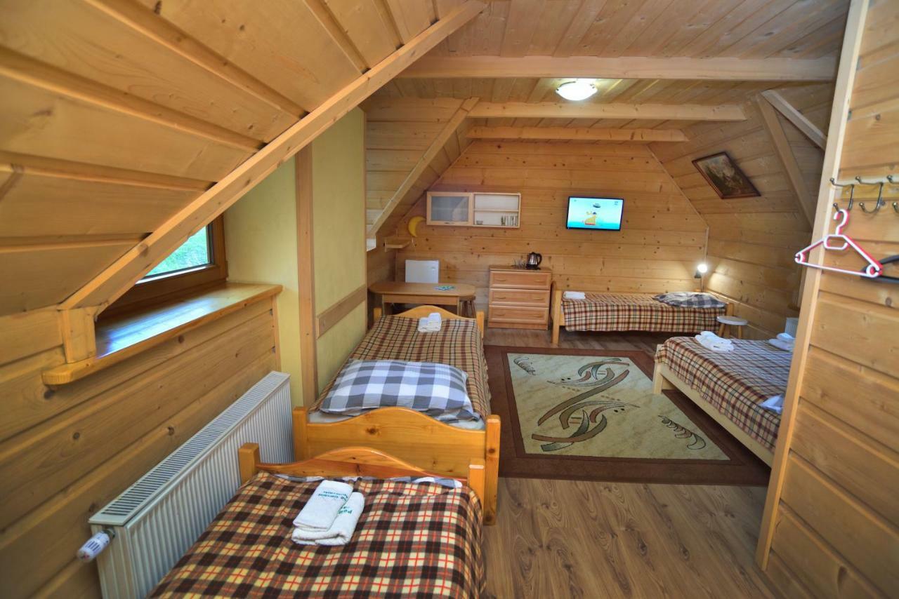 Pod Gorcami Hotell Waksmund Exteriör bild