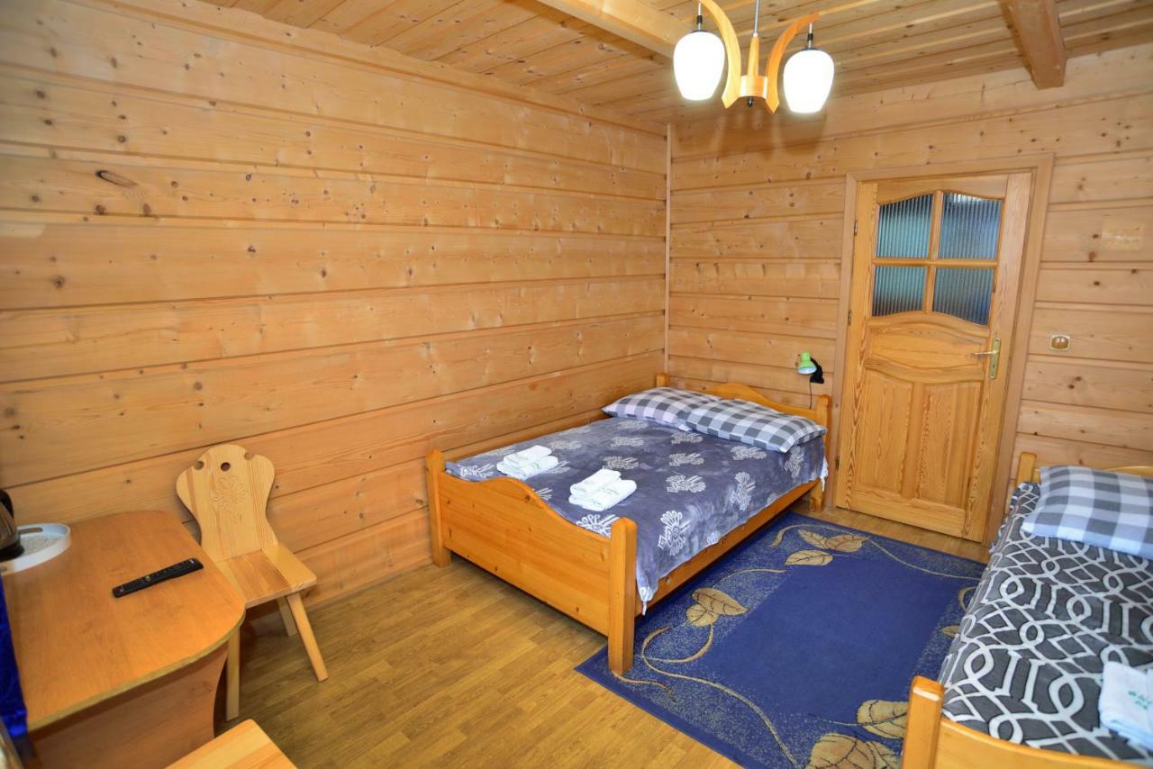 Pod Gorcami Hotell Waksmund Exteriör bild